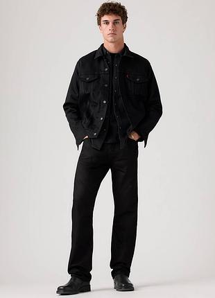 Мужские джинсы levi's 501 черного цвета