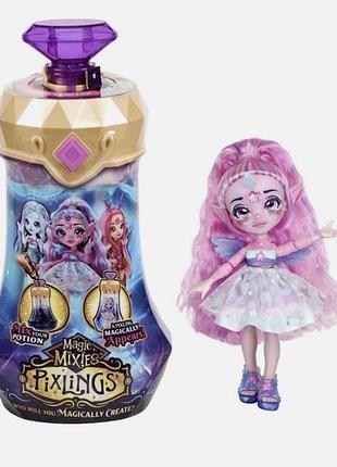 Лялька-сюрприз magic mixies pixlings фіолетова