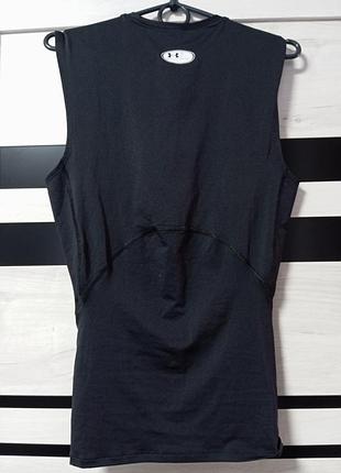 Майка чоловіча under armour компресійна чорна 3