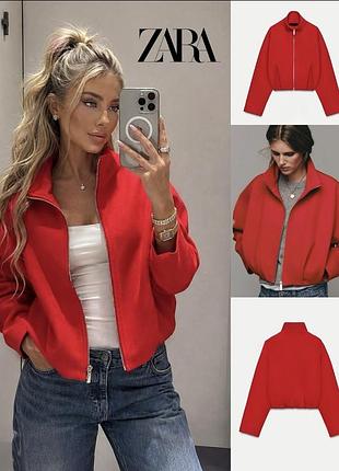 Куртка бомпер zara