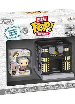 Набор фигурок bitty pop! town серии гарри поттер - оливандер и магазин волшебных палочек