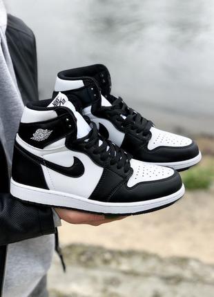 Распродажа 36 37 41 р женские кроссовки nike air jordan 1 retro high patent black white джордан ретро