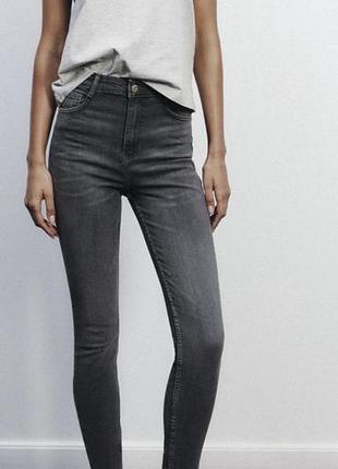 Джинси zara стрейч s-m