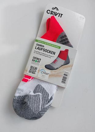 Жіночі спортивні шкарпетки для бігу chaussettes de running crivit 37-38розмір 1 пара