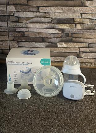 Електричний молоковідсмоктувач babyono shelly 1000 + пляшечка philips avent 125 мл