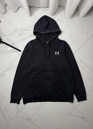 Чорне брендове худі under armour, розмір xl