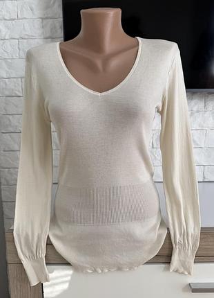 Pure silk фірмовий лонгслів hanro