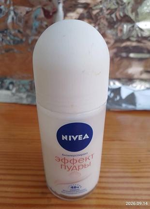Женский дезодорант антиперспирант женский шариковый эффект пудры nivea 30 мл