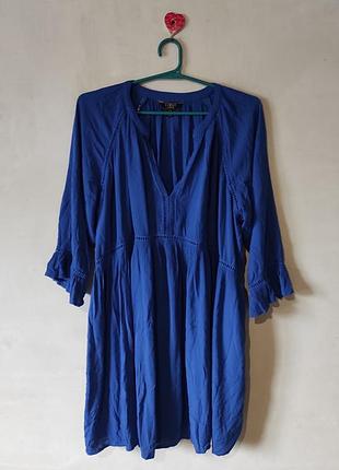 Легкое пляжное туника / летнее платье lipsy london (размер eu 44 / xl-2xl)