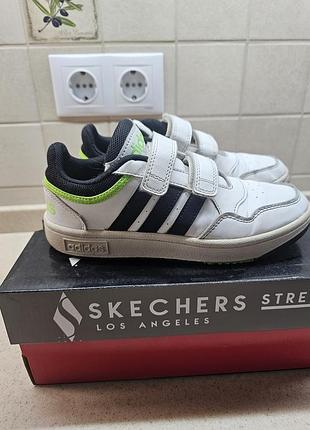 Кроссовк аdidas для мальчика 34 р белые