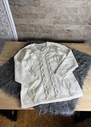 Светр з косами