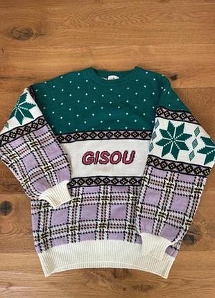 Светр жіночий gisou лімітований з шерсті