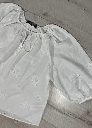 Рубашка с вышивкой primark 3