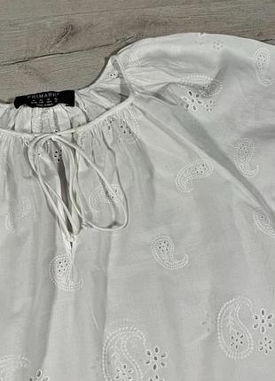 Рубашка с вышивкой primark 4