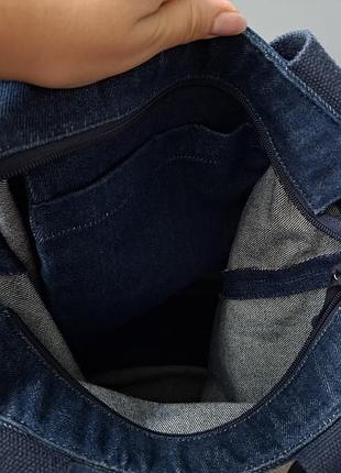 Джинсова сумка шопер тоут levis 5