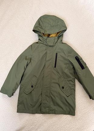 Куртка для хлопчика zara хакі 116