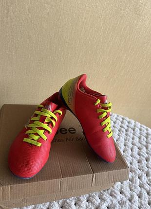 Детские бутсы adidas nemeziz messi 18.4 fxg j (размер 30.5 / 18.5 см) — отличное состояние