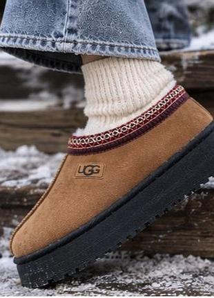 Черевики жіночі уггі уги коричневі руді теплі ugg
