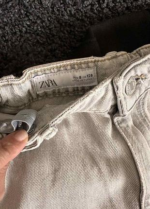 Джинси  zara mom's сірі 4