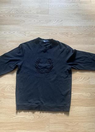 Чоловіча кофта fred perry чорна розмір m