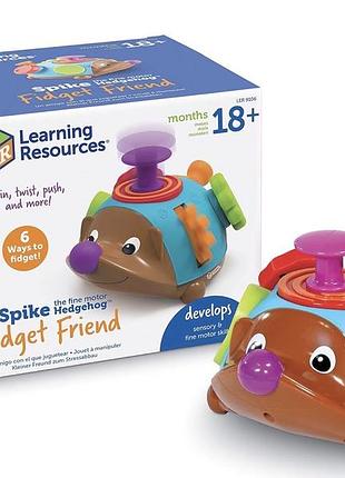 Їжачок spike learning resources — іграшка для дрібної моторики