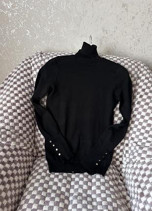 Гольф водолазка zara з розрізами на рукавах