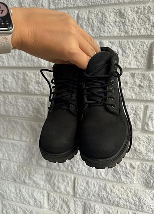 Черевики timberland чорні 3