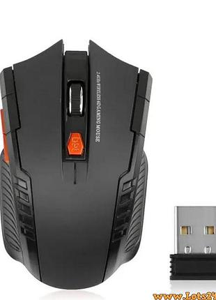 Беспроводная мышь 2.4g usb 1600dpi мышка для ноутбука компьютера с 6 кнопками оптическая геймерская офисная