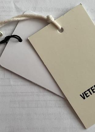 Vetements бирка