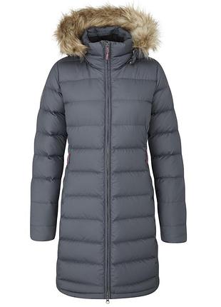 Жіноча зимова пухова парка rab deep cover parka jkt steel