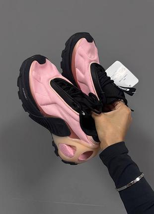 Кроссовки adidas edge runner black pink