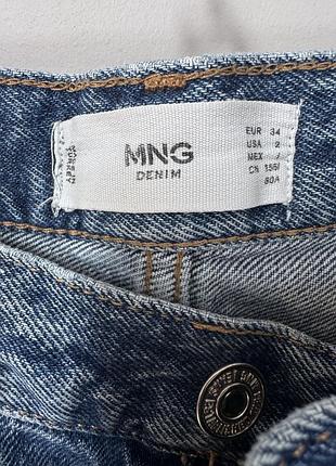 Джинси жіночі mango сині 3