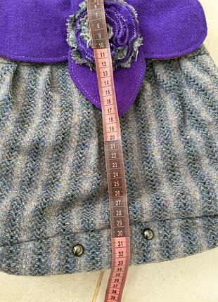 Сумка з 100% вовни harris tweed 💜 3