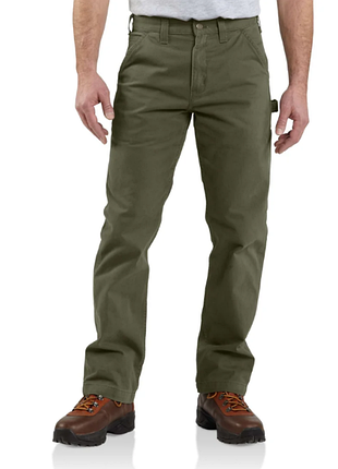 Штани брюки carhartt relaxed straight гарного сіро-коричневого кольору