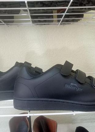 Чорні кеди slazenger на липучках р. 42 (27 см)