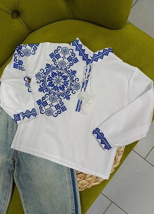 Дитяча сорочка вишиванка для хлопчика (розміри уточнюйте)