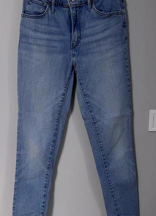 Джинси жіночі levi’s skinny сині