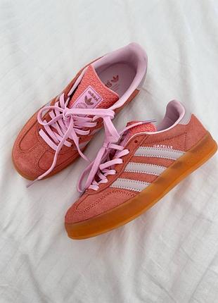 Кроссовки adidas gazelle indoor “peach gum”
