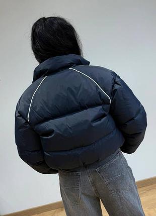 Куртка пуховик miu синя 10