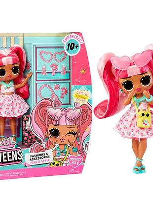 Игровой набор с куклой l.o.l. surprise! серии tweens core – черри-леди