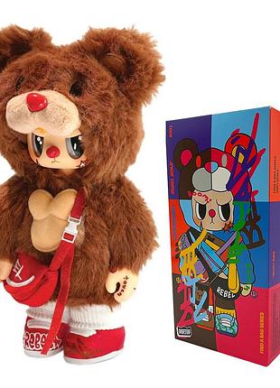 Коллекционная игрушка pop top rebel bear серии find a bag - кул бой