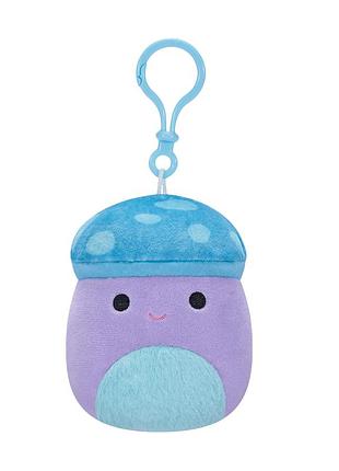 Мягкая игрушка на клипсе squishmallows – гриб пайл (9 cm)