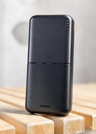Павербанк remax rpp-177 30000 mah 2.4а usb/type-c портативний зовнішній акумулятор power bank black вт4761