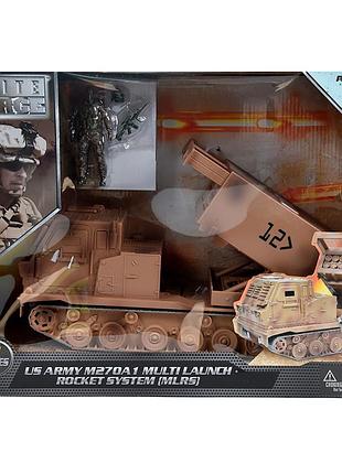 Ігровий набір elite force — пускова ракетна устрановка m270a1 (пру, фігурка)