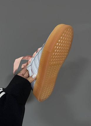 Кроссовки adidas salba platform white / peach premium 5
