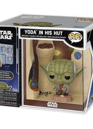 Ігрова фігурка funko pop! nooks серії зоряні війни - хатинка йоди