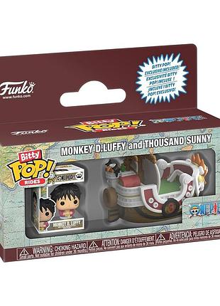Набор фигурок bitty pop! ride серии большой куш - саузенд санни и луффи