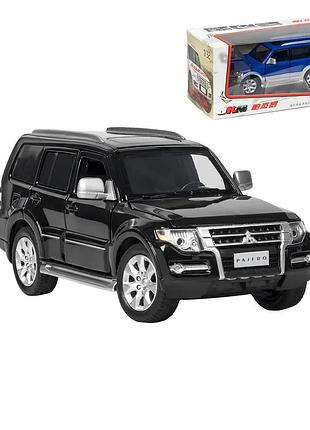 Модель автомобіля mitsubishi pajero з металу 1:32 — реалістична колекційна машинка з рухомими елементами та світловими ефектами