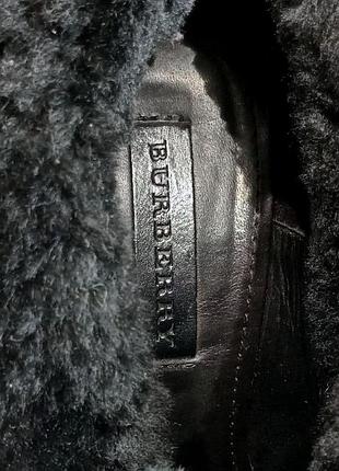 Кожаные ботильоны burberry оригинал 9