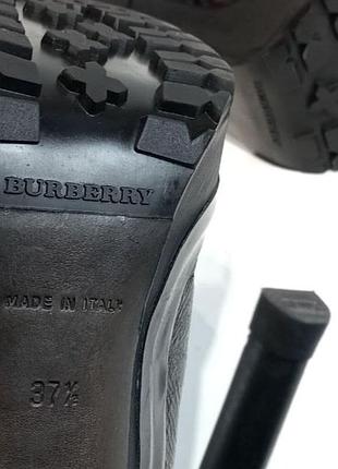 Кожаные ботильоны burberry оригинал 10
